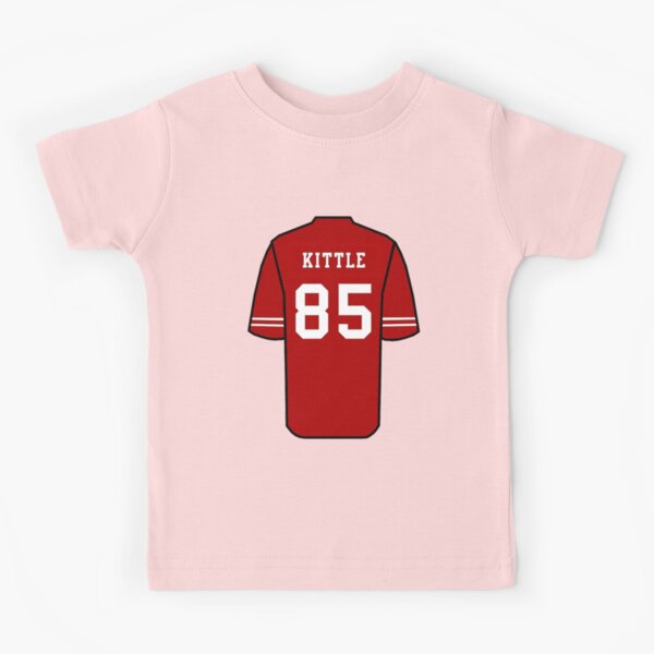 Kittle Jersey Red Poster for Sale by reevevi