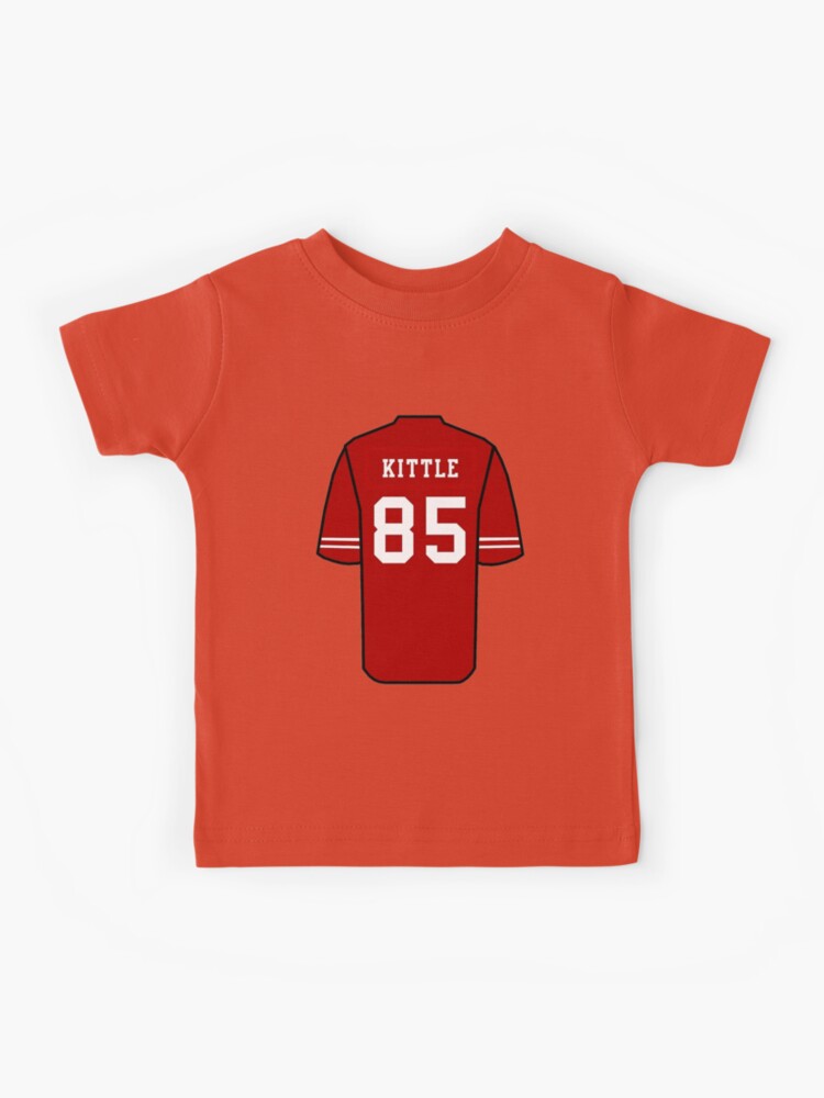 Kittle Jersey Red Graphic T-Shirt Dress for Sale by reevevi