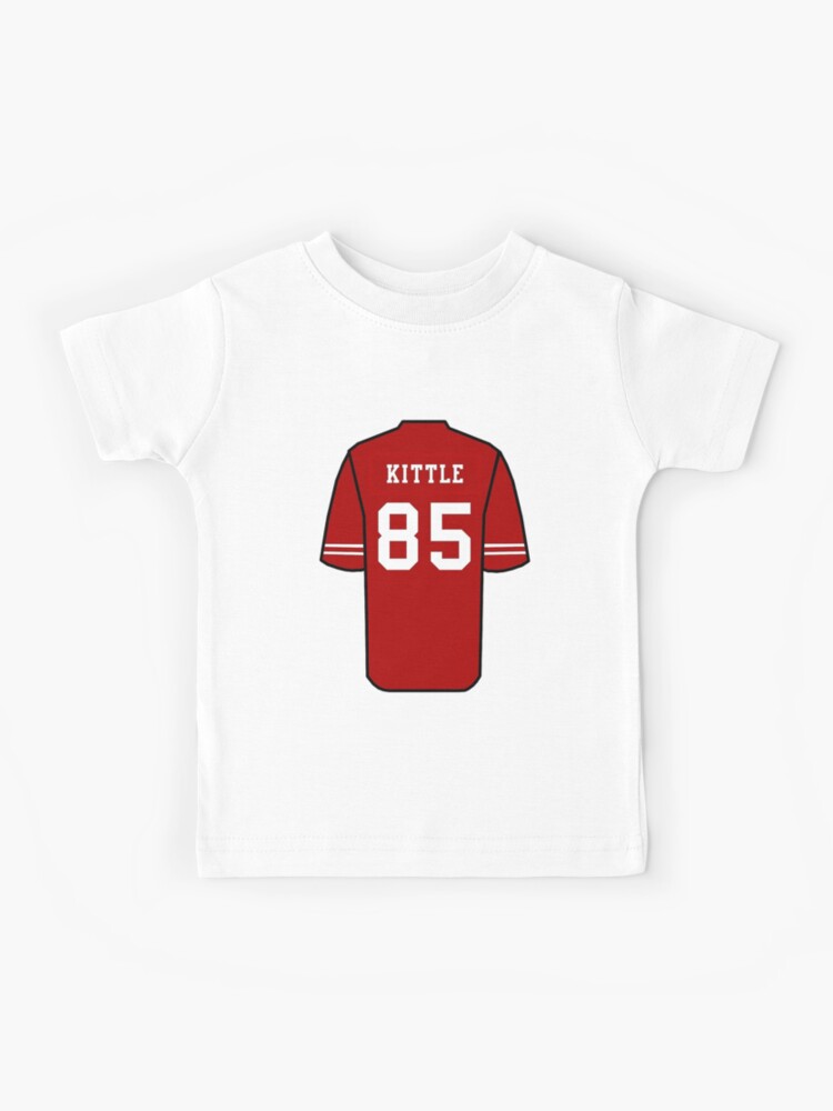 Kittle Jersey Red Kids T-Shirt for Sale by reevevi