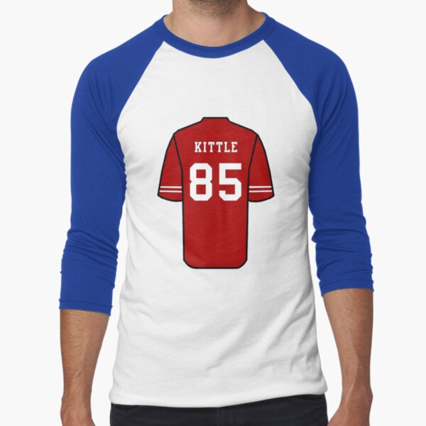 Kittle Jersey Red Art Board Print for Sale by reevevi