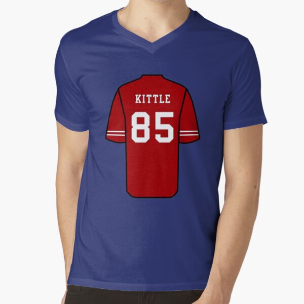 Kittle Jersey Red Poster for Sale by reevevi