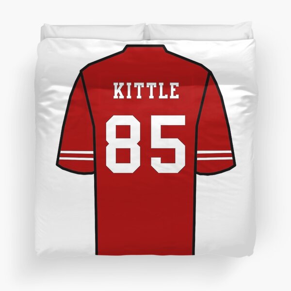 Kittle Jersey Red Sticker for Sale by reevevi