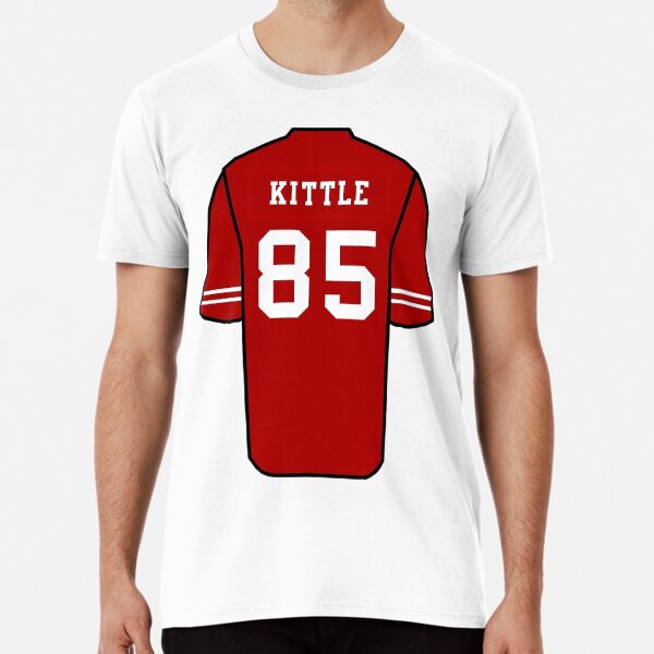 Kittle Jersey Red' Art Board Print for Sale by reevevi