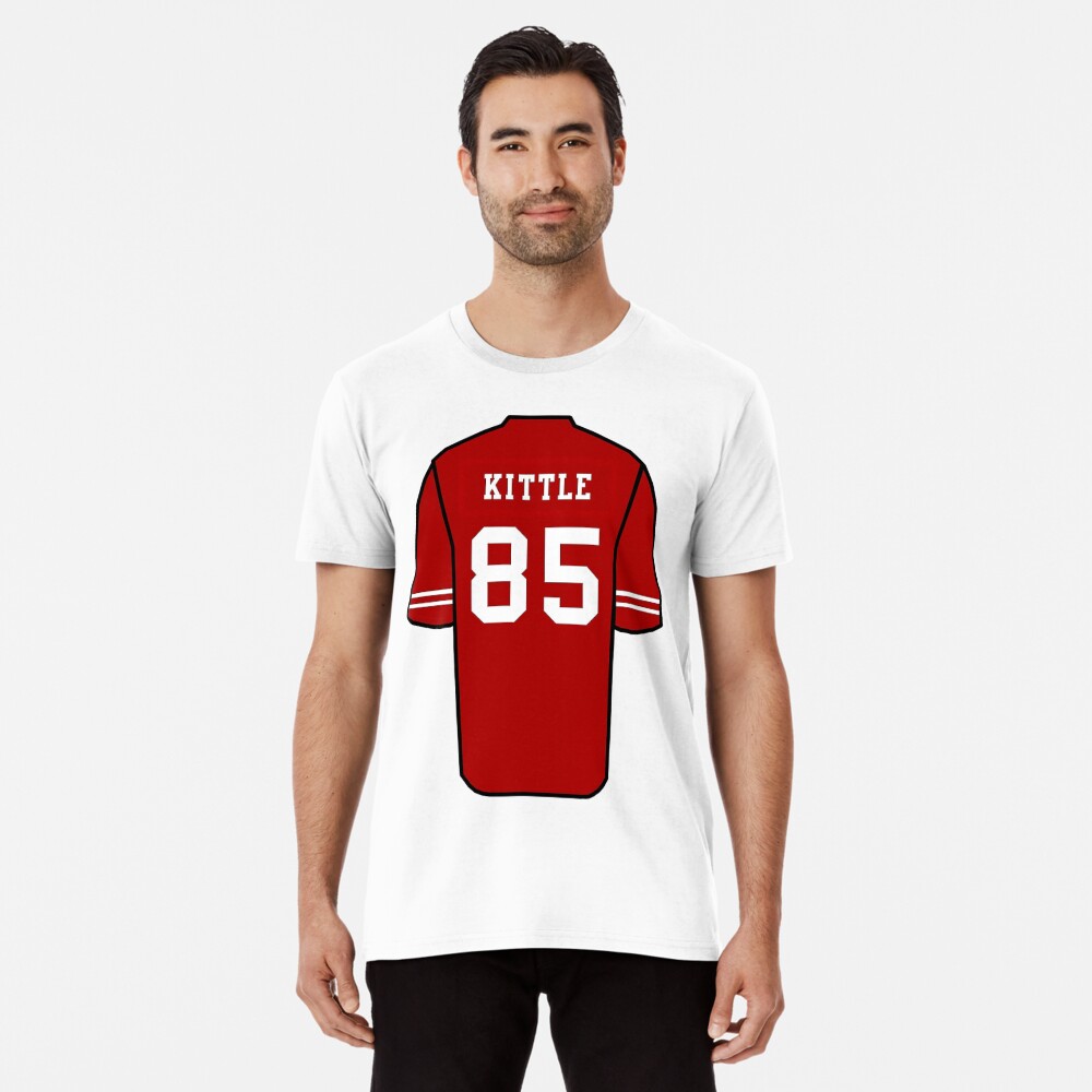 Kittle Jersey Red' Art Board Print for Sale by reevevi