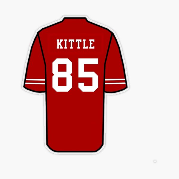 Kittle Jersey Red Graphic T-Shirt Dress for Sale by reevevi