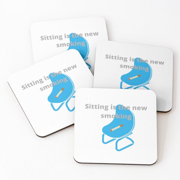 Item preview, Sitting is the new smoking designed and sold by DrakeDuck.