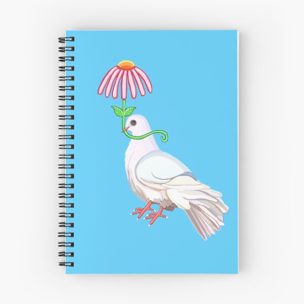 Item preview, Dove with Flower Umbrella designed and sold by Deborah Camp.