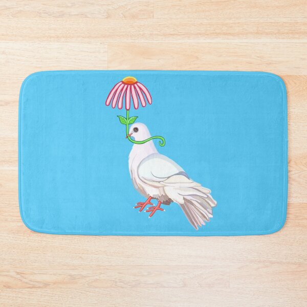 Item preview, Dove with Flower Umbrella designed and sold by Deborah Camp.