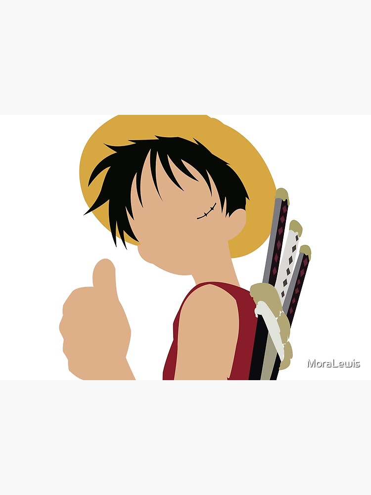 One Piece Luffy W Zoro Swords Greeting Card By Moralewis Redbubble