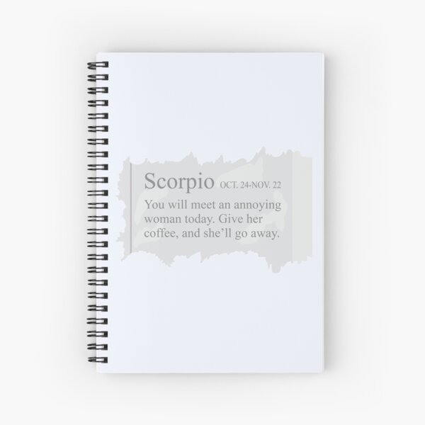 Lorelai & Luke First Meet Spiral Notebook