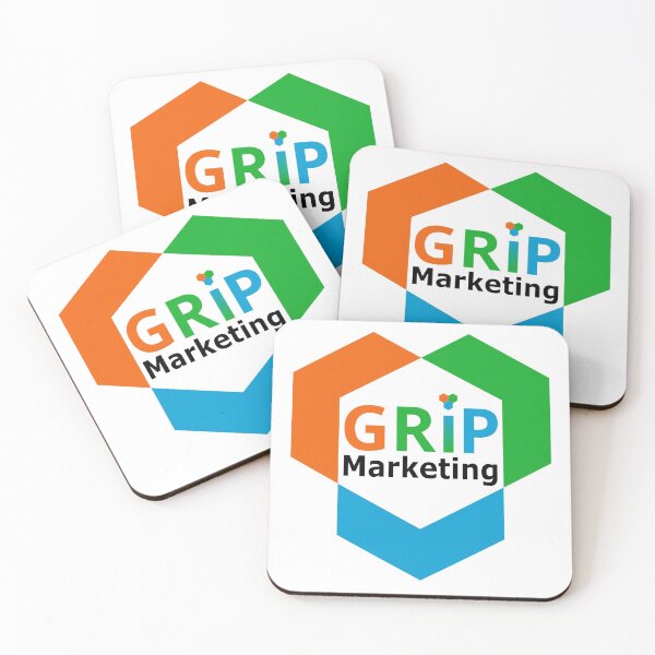 Item preview, GRiP Marketing Team Logo Tri-Colored Border  designed and sold by gripperz.