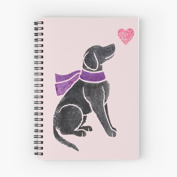 Item preview, Watercolour Curly-coated Retriever (black) designed and sold by animalartbyjess.