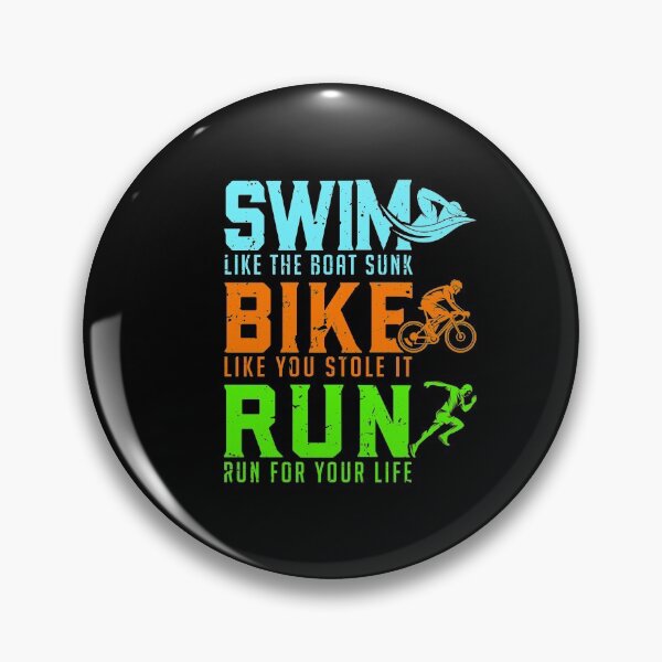 Item preview, Swim Bike Run designed and sold by tresbelleshirts.