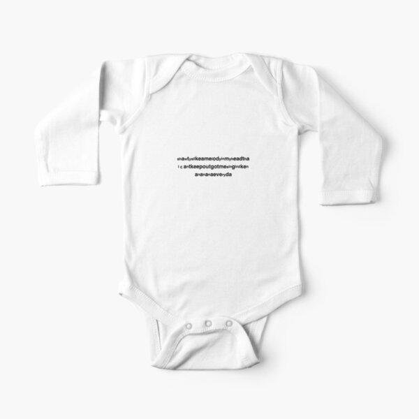 Meme Long Sleeve Baby One Piece Redbubble - guys iwashed my balls imgflipcom in roblox roblox meme on