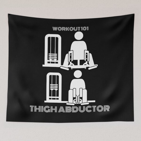 Item preview, Thigh Abductor (Workout 101) designed and sold by BofflingDesigns.