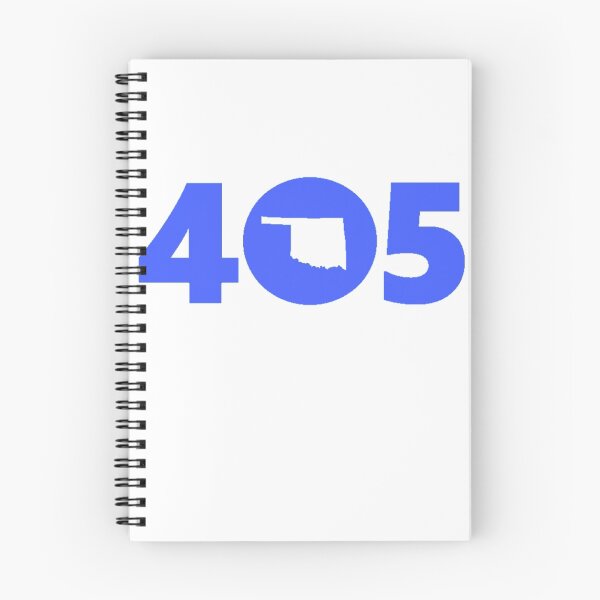 Item preview, 405 Oklahoma Proud Blue designed and sold by 8thDesigns.