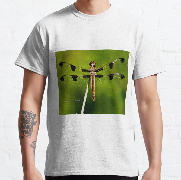 Dragonfly of the enchanted forest by Yannis Lobaina Classic T-Shirt