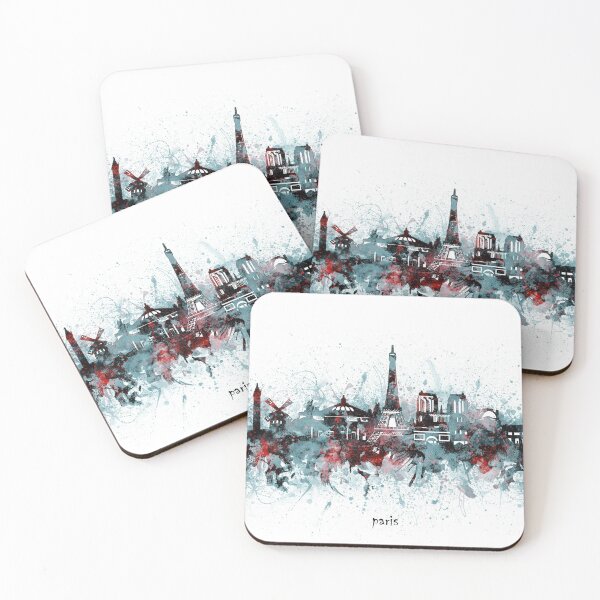 Item preview, paris skyline designed and sold by BekimART2.