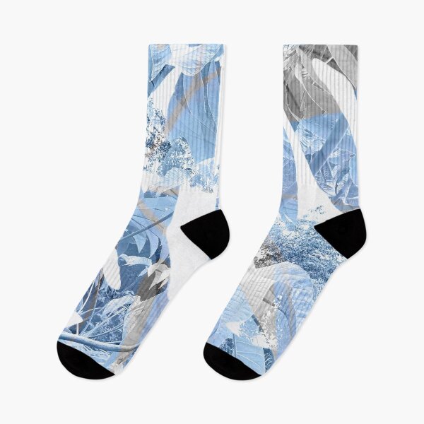Item preview, Blue Tropical Foliage Pattern - Boho chic designed and sold by Dominiquevari.