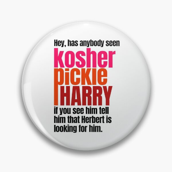 Item preview, Kosher Pickle Harry designed and sold by Logo-A-GoGo.