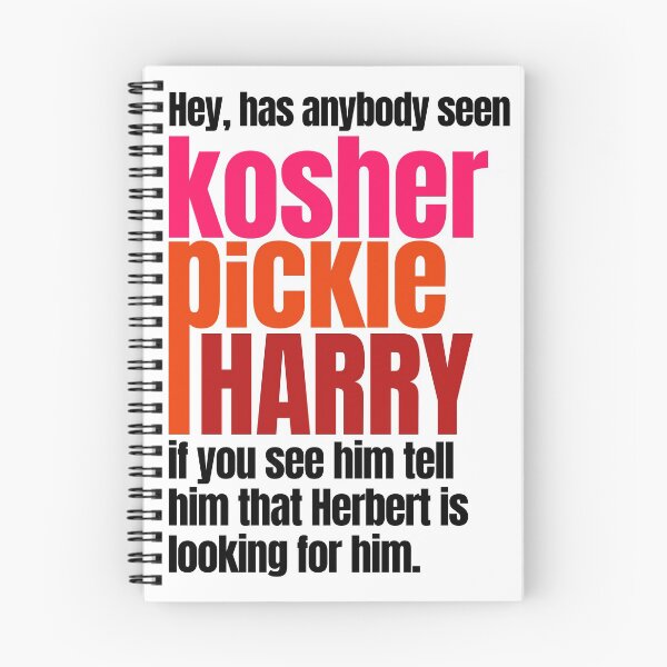 Item preview, Kosher Pickle Harry designed and sold by Logo-A-GoGo.