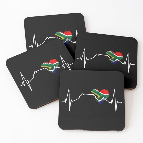 Item preview, Cape Town Skyline Heartbeat South Africa Flag Table Mountain City Of Cape Town Gifts For South African Lovers designed and sold by EDcreations.