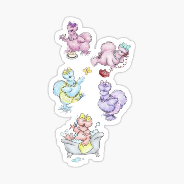 Silkie life Sticker