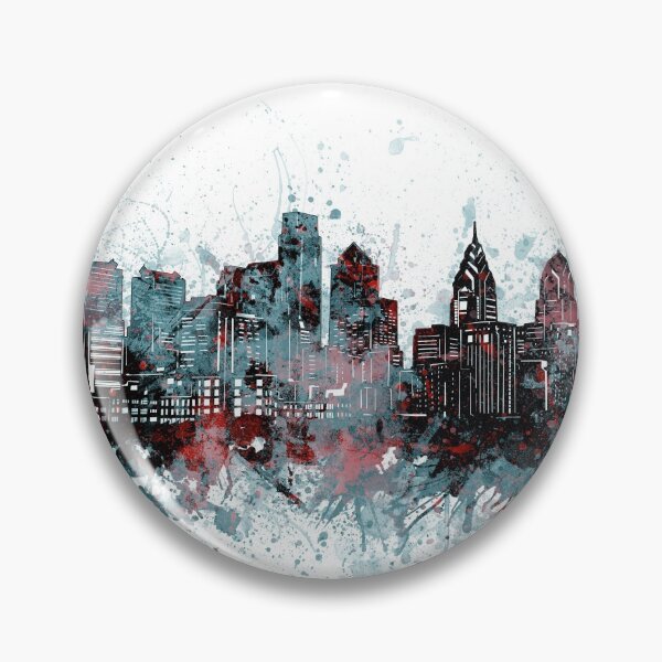 Item preview, philadelphia skyline designed and sold by BekimART2.