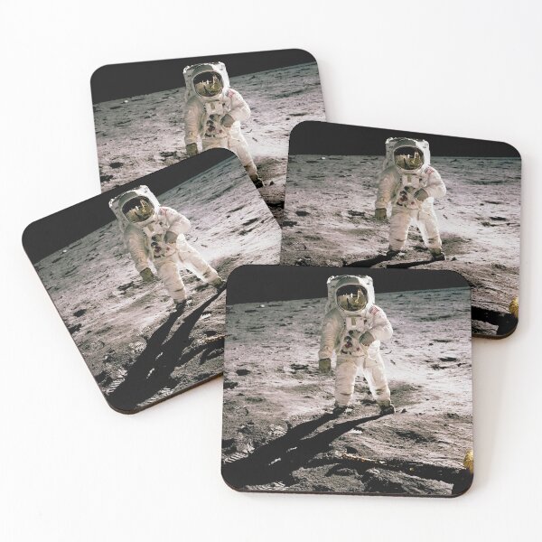Item preview, Astonaut Edwin Aldrin walking on the lunar surface. designed and sold by 4empowear.