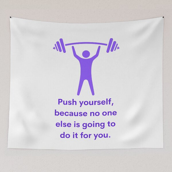 Item preview, Push Yourself! designed and sold by Zachary Hadley.
