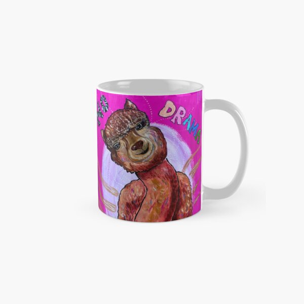 Krafttier No Drama Alpaka (Lama) Tasse (Standard)