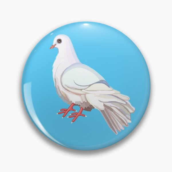 Pet Pigeon Pins And Buttons Redbubble - pt2 of playing roblox with pigeon