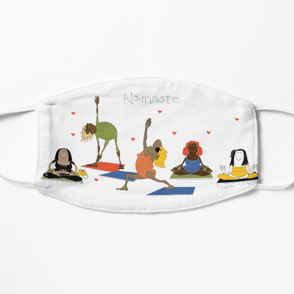 Namaste Flat Mask