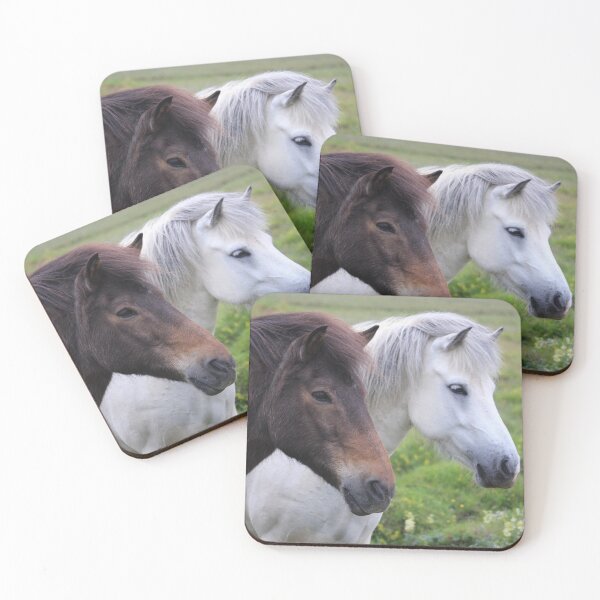 Item preview, Two Icelandic Horses designed and sold by myequineartwork.