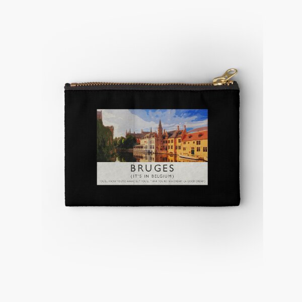 Item preview, In Bruges Bruges (It’s In Belgium) Travel Poster designed and sold by thetshirtworks.