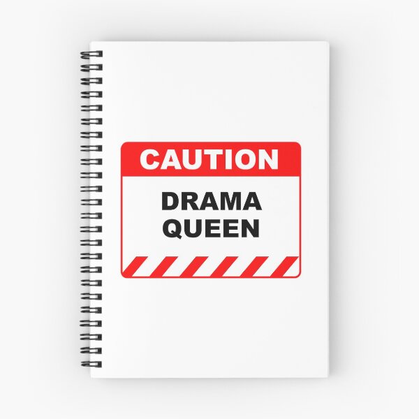 Item preview, Funny Human Caution Label / Sign DRAMA QUEEN Sayings Sarcasm Humor Quotes designed and sold by ColorMeHappy123.