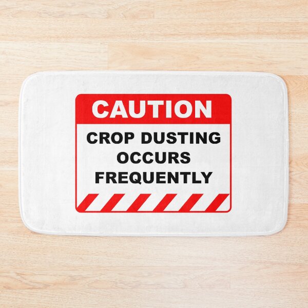 Item preview, Funny Human Caution Label / Sign CROP DUSTING OCCURS FREQUENTLY Sayings Sarcasm Humor Quotes designed and sold by ColorMeHappy123.