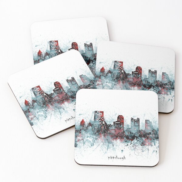 Item preview, pittsburgh skyline designed and sold by BekimART2.