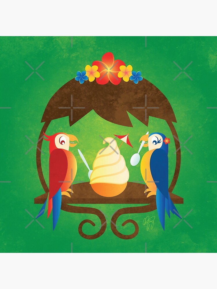 Thumbnail 3 of 3, Poster, Table for Two - Dole Whip Date designed and sold by drxgonfly.