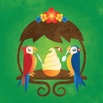 Artwork thumbnail, Table for Two - Dole Whip Date by drxgonfly
