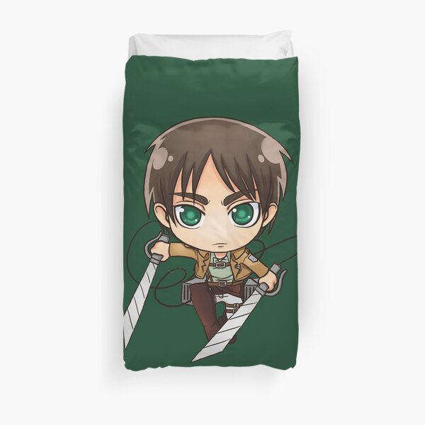 Attack On Titan Bedding Redbubble - eren jaeger titan form attack on titan roblox