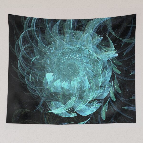 Item preview, Electronic Cyber Coil Green Feathers designed and sold by Uttershirt.