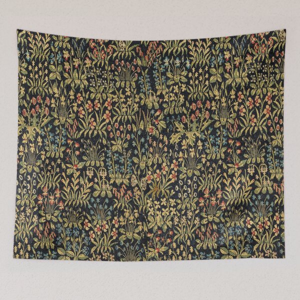 Item preview, Medieval Gothic Fantasy Flowers Tapestry Floral Pattern designed and sold by Epitome Girl.