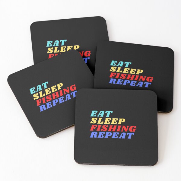 Item preview, Eat Sleep Fishing Repeat, Fishing Gift Idea designed and sold by thebreeze09.