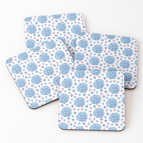 Item preview, Blue Hydrangea Flower Pattern designed and sold by MugsMe.