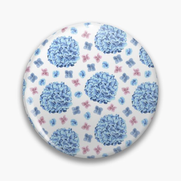 Item preview, Blue Hydrangea Flower Pattern designed and sold by MugsMe.