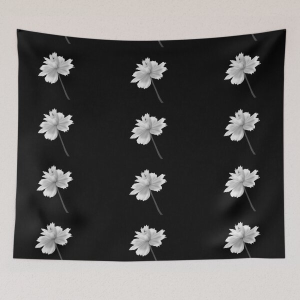 Item preview, white flower digital art design designed and sold by ZengoClub.
