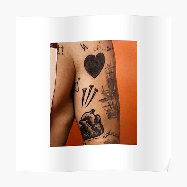 Harry Styles Tattoos Posters Redbubble