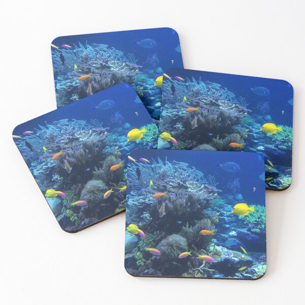 Item preview, Colorful Fish on a Tropical Ocean Coral Reef designed and sold by BigAl3D.