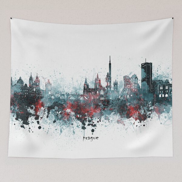 Item preview, prague skyline designed and sold by BekimART2.